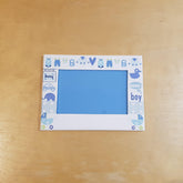 C&F Wooden Baby Boy Plain Photo Frame - Kids Haven
